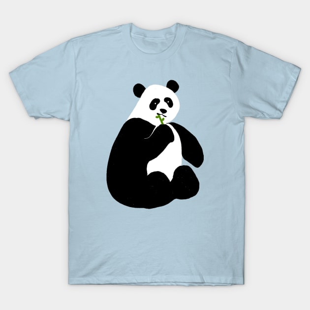 Panda Bear T-Shirt by covostudio